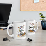 Fall Sewing Inspiration Ceramic Mug 11oz