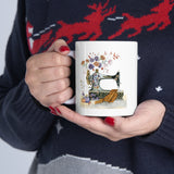 Fall Sewing Inspiration Ceramic Mug 11oz
