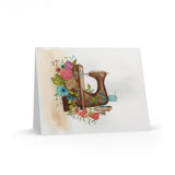Brown Sewing Machine  - Greeting cards (8, 16, and 24 pcs)
