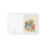 Sewing Thread Spools - Greeting cards (8, 16, and 24 pcs)