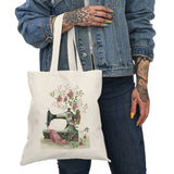 Holiday Sewing -  Natural Tote Bag