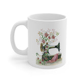 Holiday Sewing Inspiration Ceramic Mug 11oz