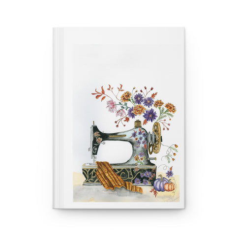 Fall Sewing - Hardcover Journal Matte