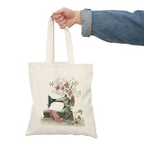 Holiday Sewing -  Natural Tote Bag