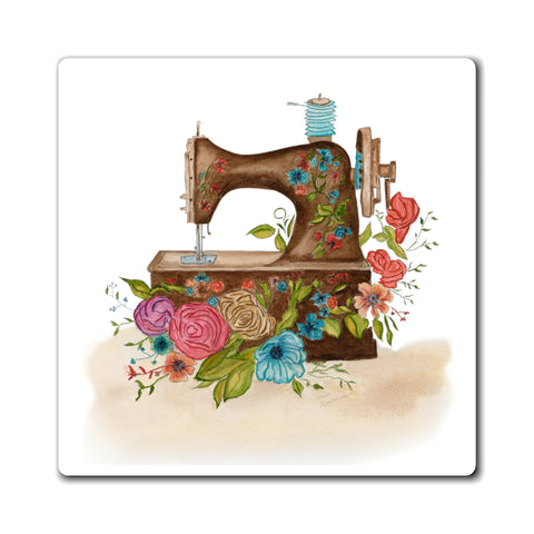 Antique Sewing Machine  -  Magnet