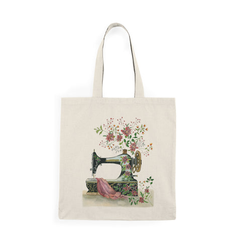 Holiday Sewing -  Natural Tote Bag