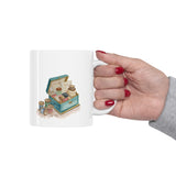 Antique Sewing Box Ceramic Mug 11oz
