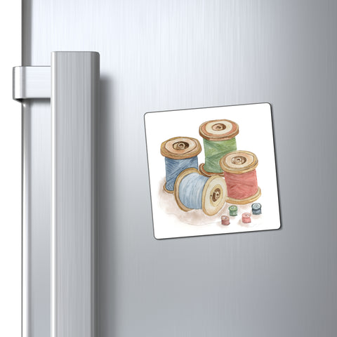 Antique Sewing Thread  Magnet