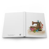 Antique Sewing Machine - Hardcover Journal Matte