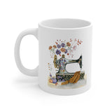 Fall Sewing Inspiration Ceramic Mug 11oz