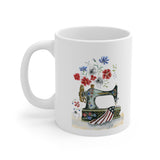 Sewing In America Ceramic Mug 11oz