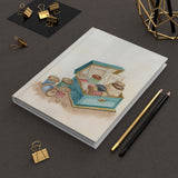 Antique Sewing Box - Hardcover Journal Matte