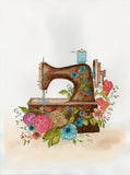 Sewing Art Prints by Claudia Buchanan