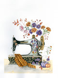 Sewing Art Prints by Claudia Buchanan