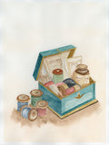 Sewing Art Prints by Claudia Buchanan