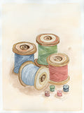 Sewing Art Prints by Claudia Buchanan