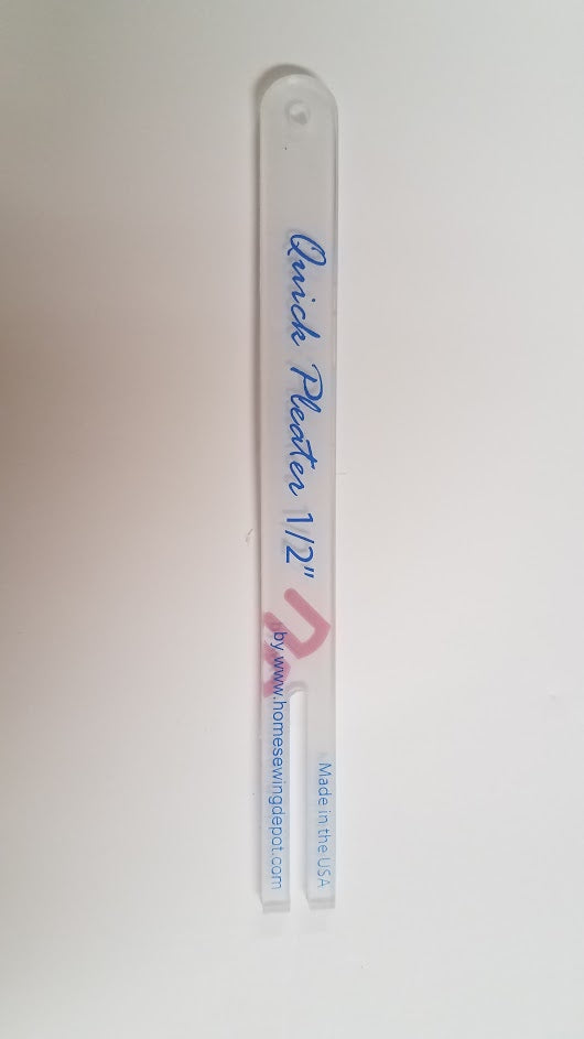 1/2 Inch Quick Pleater for making  COVID-19 Mask