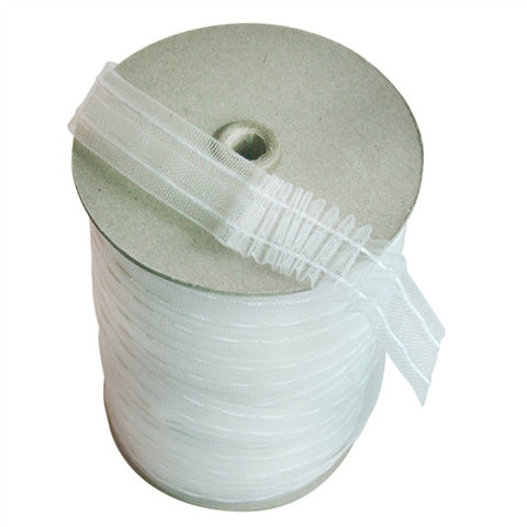 Translucent Mini Pleat Tape, 1 Inch