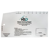 Mini Tapered Corner Pillow Template