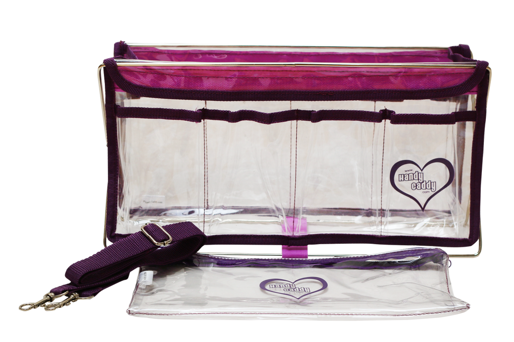 Handy Caddy Deluxe Plum Craft Organizer