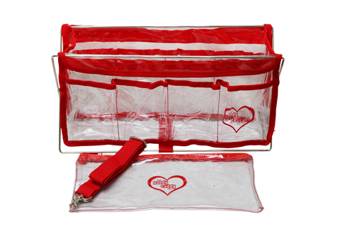 Handy Cady Deluxe Red Craft Organizer