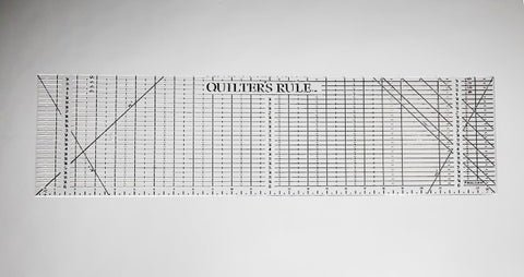 Quilters Rule Original Ruler 6 1/2" x 24"