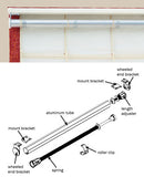 EZ Rise Cordless Roman Spring Shades