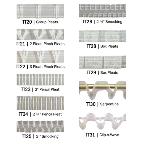 Translucent Drapery Tapes