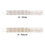 Pencil Pleat Tape 2 Cords  Narrow Pleater Tape