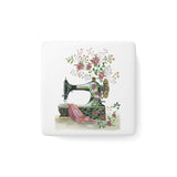 Holidayl Sewing - Porcelain Magnet, Square