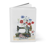 Sewing In America - Hardcover Journal Matte