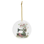 Holiday Inspirations Ceramic Round Ornament