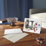 Sewing In America - Greeting cards (8, 16, and 24 pcs)