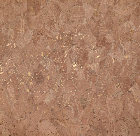 Carmel Copper Fleck Cork Fabric