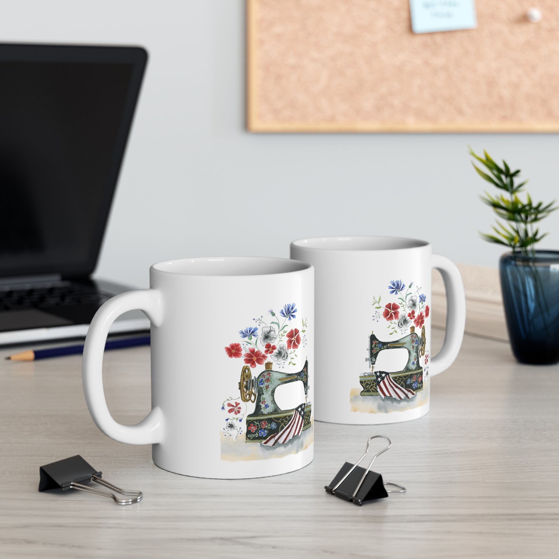 Sewing In America Ceramic Mug 11oz