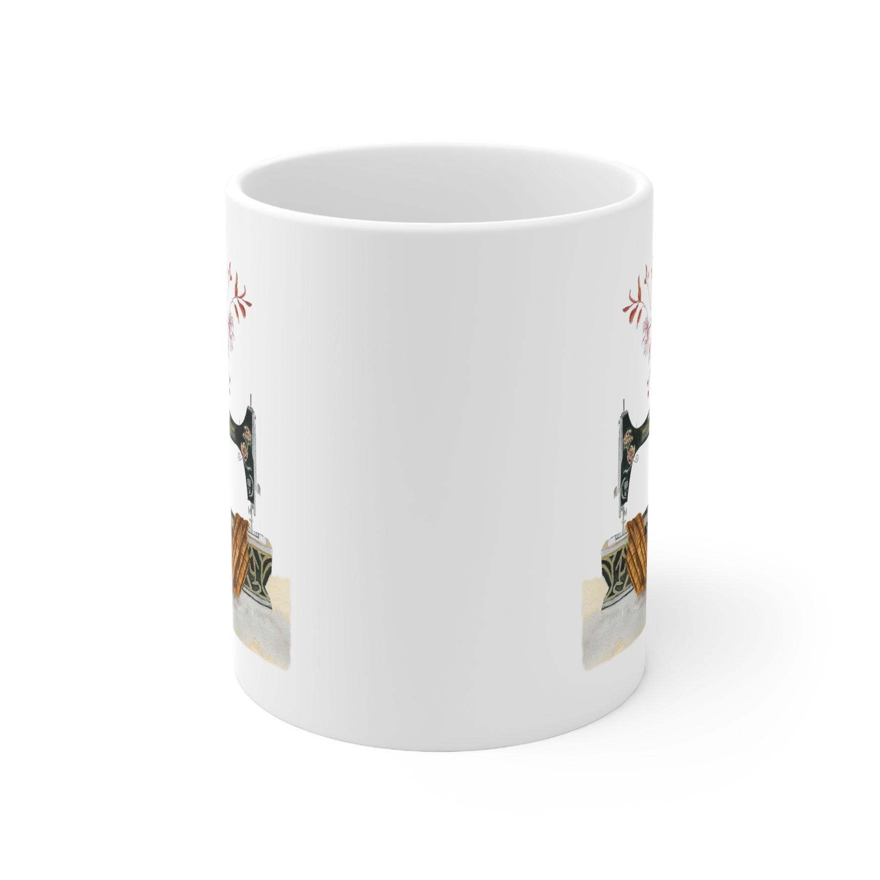 Fall Sewing Inspiration Ceramic Mug 11oz
