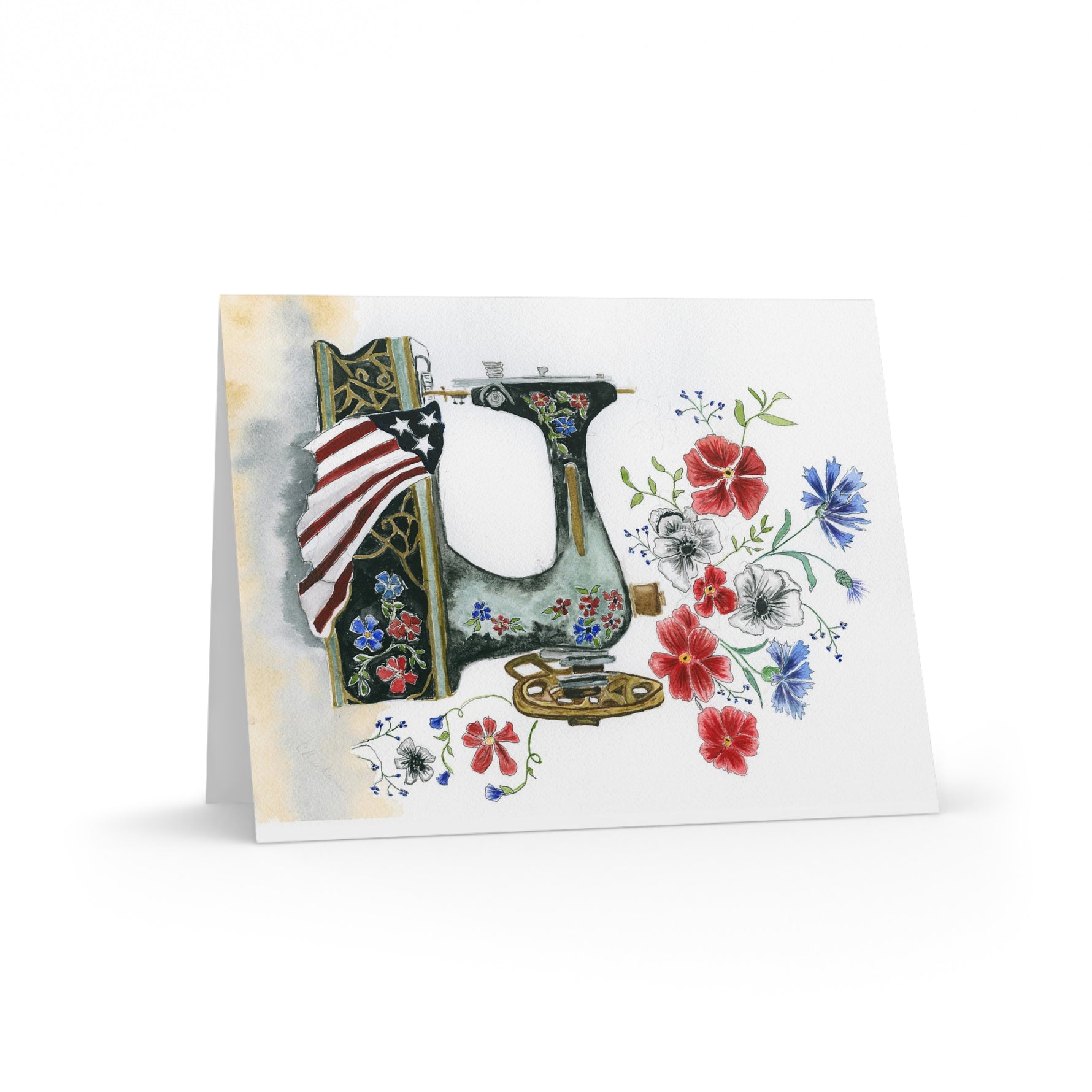 Sewing In America - Greeting cards (8, 16, and 24 pcs)