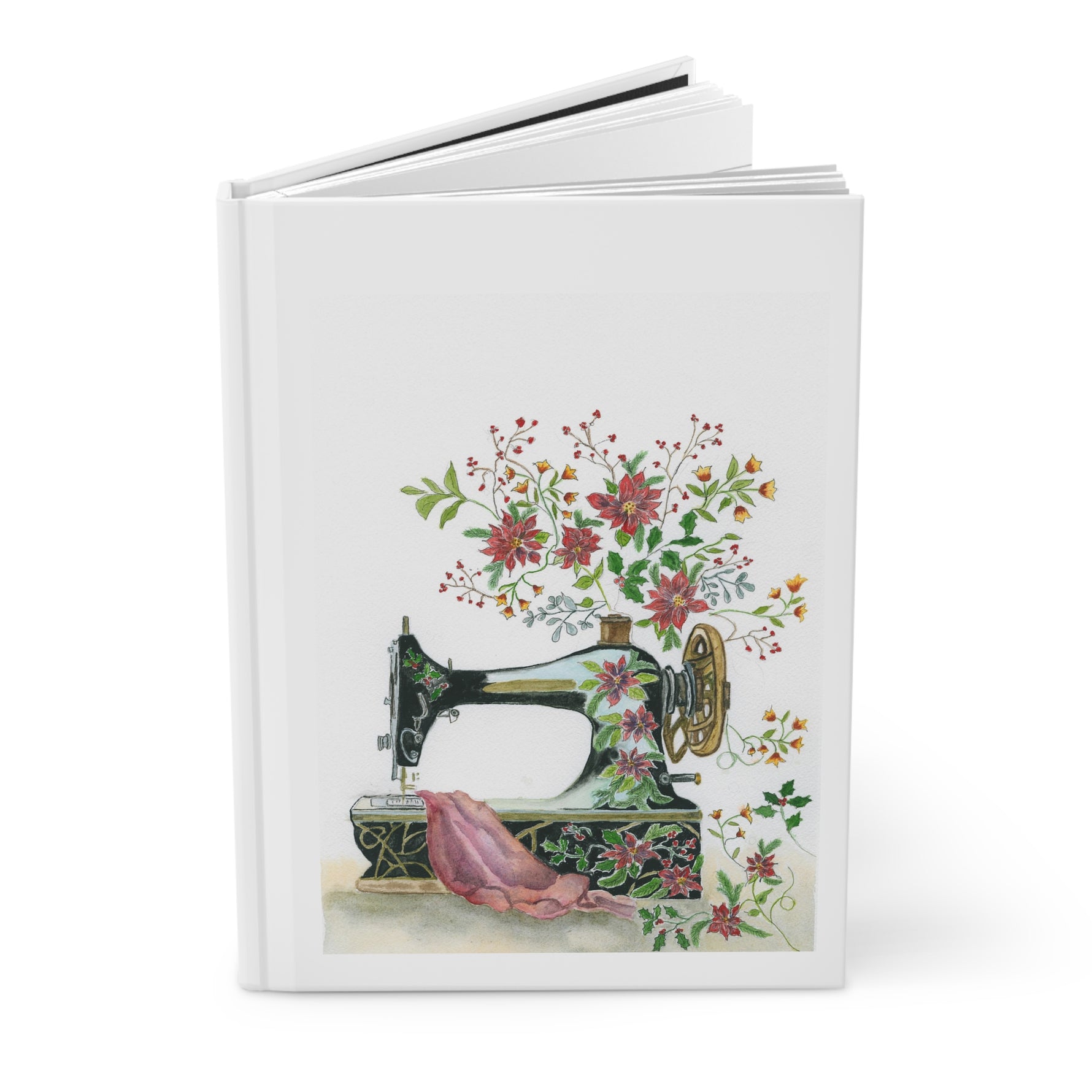 Holiday Sewing - Hardcover Journal Matte