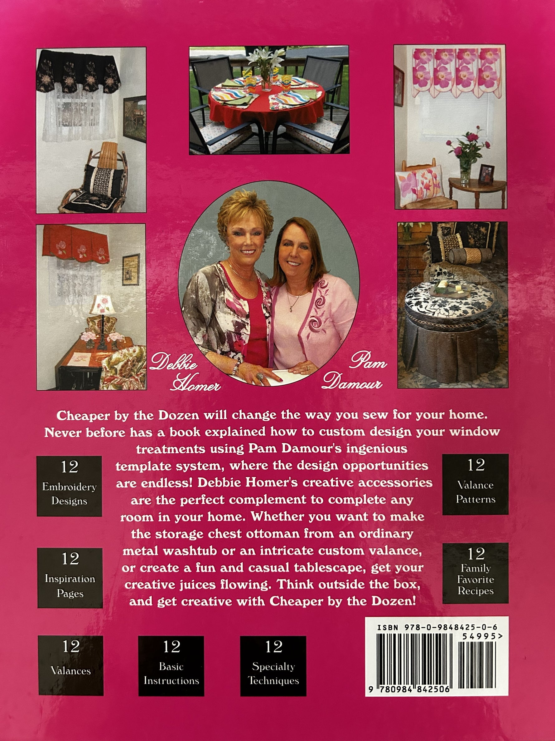 Cheaper by The Dozen: Professional Home Decor Embraces Elegant Embroidery