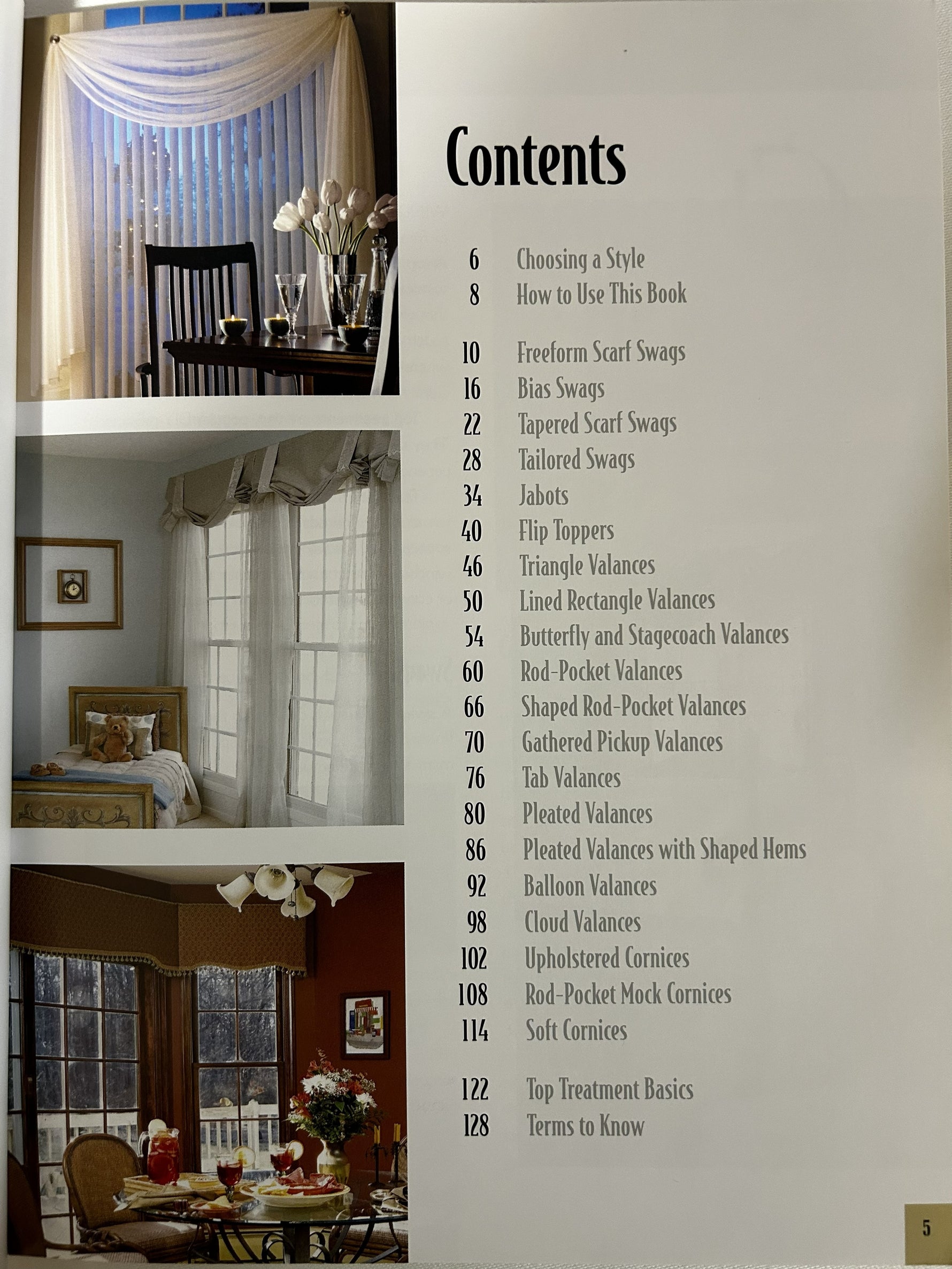 The Complete Photo Guide to Window Top Treatments: Do-It-Yourself Valances, Swags, and Cornices