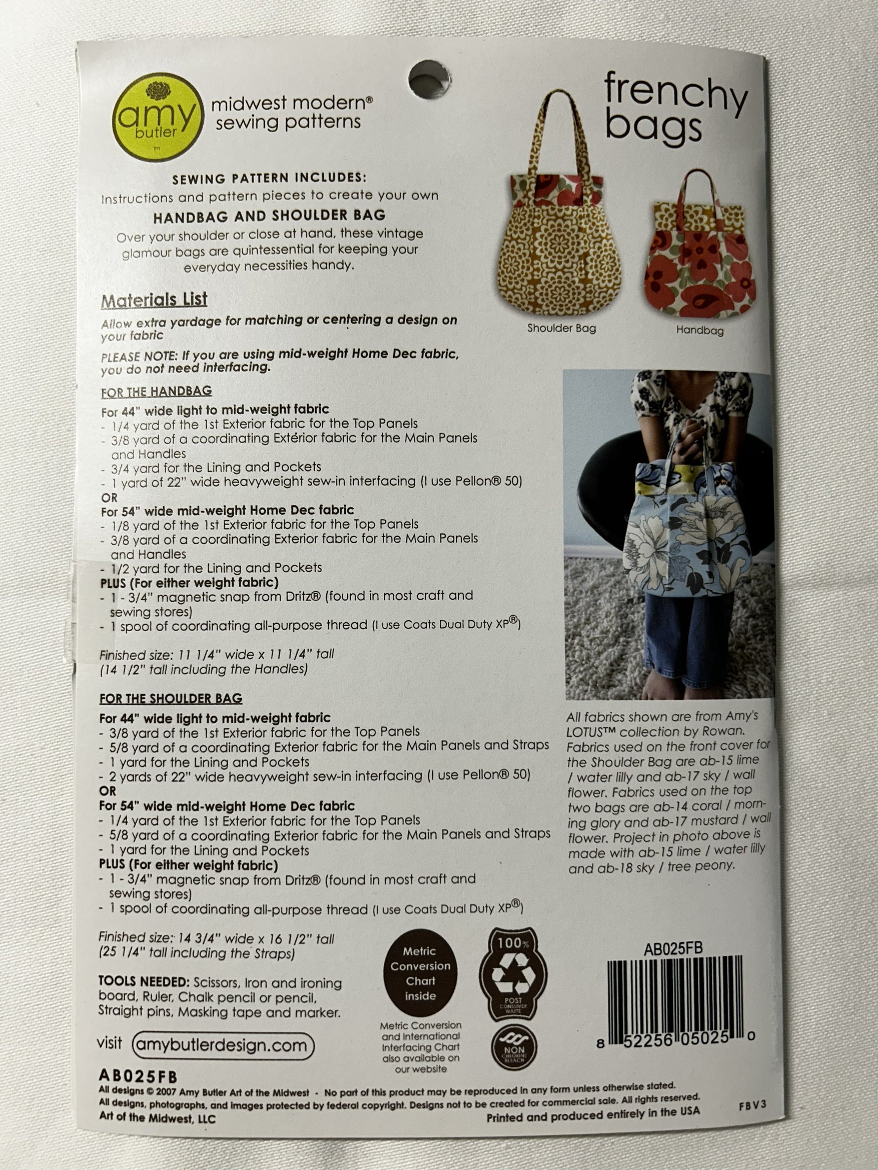 Amy Butler Frenchy Bags