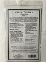 IJ850 Zipper Critters