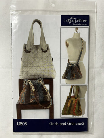 IJ805 Grids and Grommets Bags
