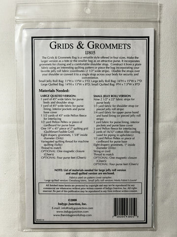 IJ805 Grids and Grommets Bags