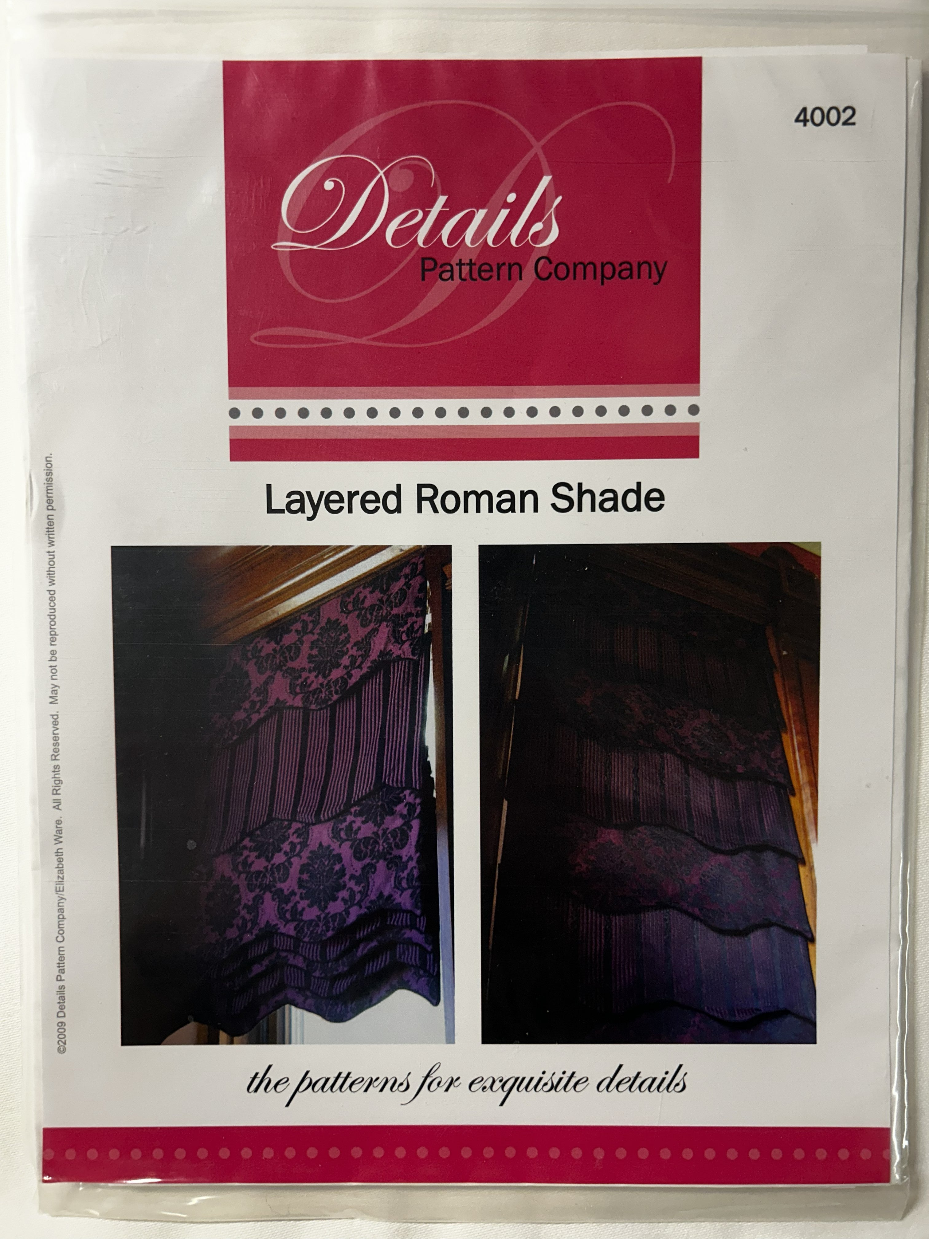 Layered Roman Shade