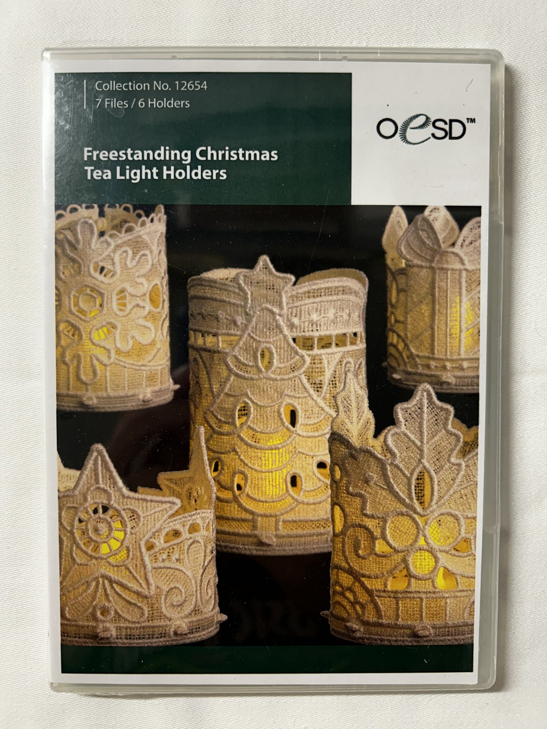 Freestanding Christmas Tea Light Holders