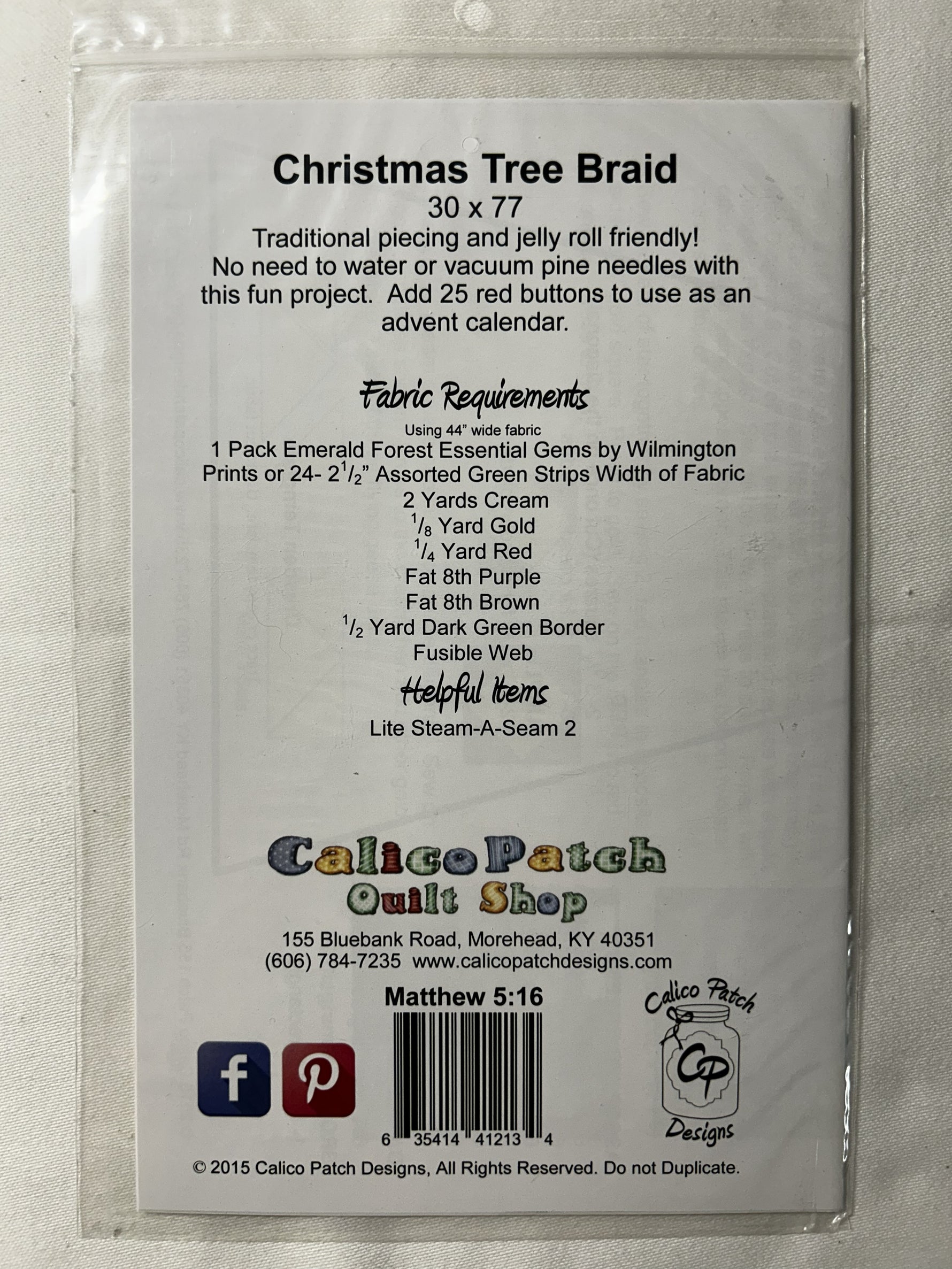 Christmas Tree Braid