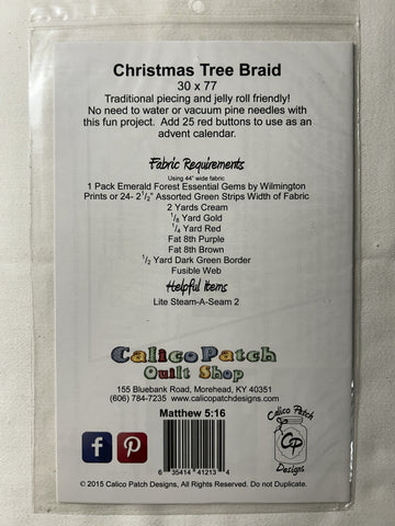 Christmas Tree Braid