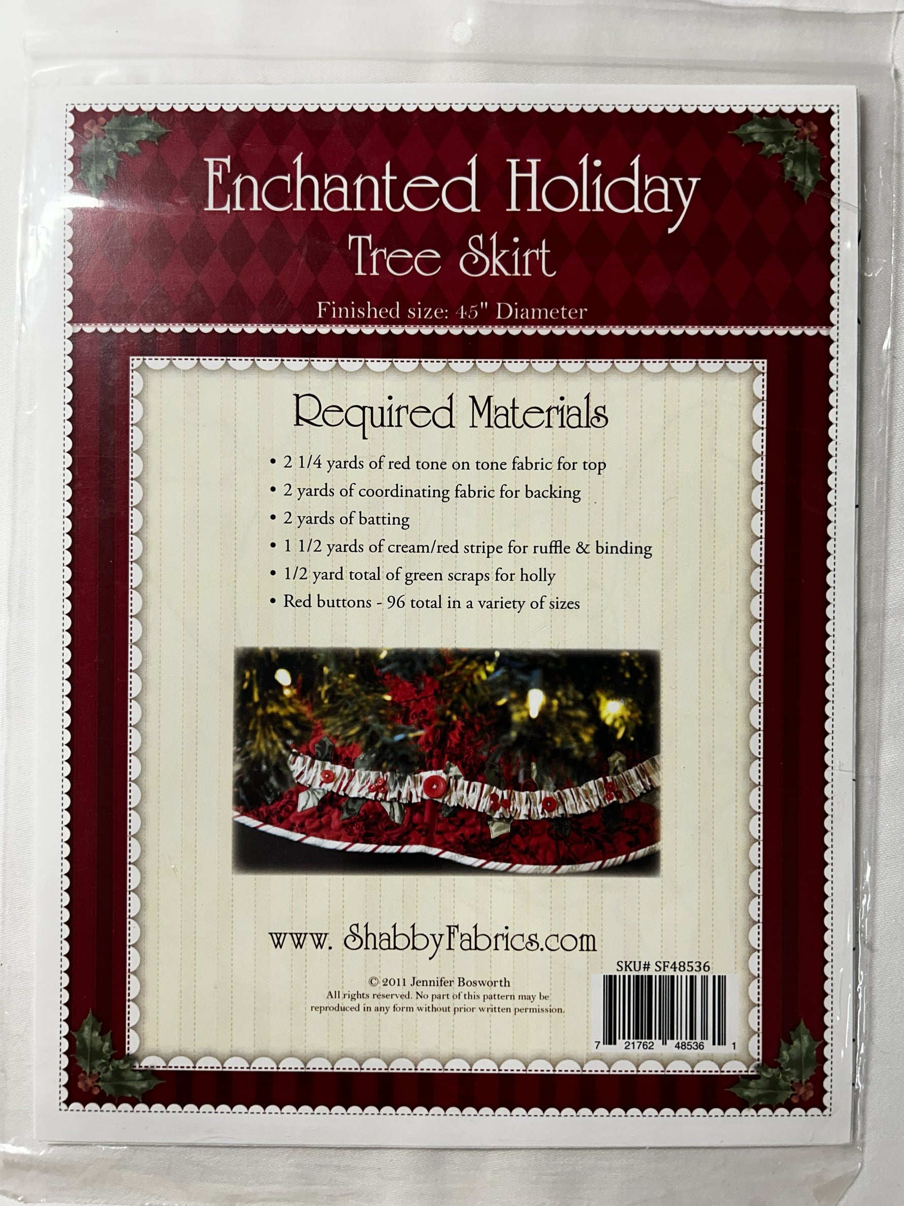 Enchanted Holiday Tree Skirt