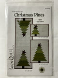 Quilt-as-you-go Christmas Pines